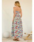 Felicia Floral Print Maxi Dress