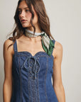 Lucy Denim Maxi Dress