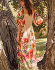 Kara Printed Maxi Dress - Plus Size