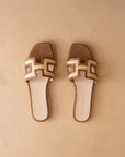 Rachel Raffia Slide