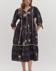 Delia Midi Dress - Plus Size