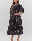 Delia Midi Dress - Plus Size