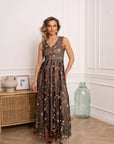 Evelyn Floral Tulle Dress