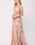 Trista Tie Back Maxi Dress