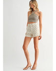 Hailey High Rise Utility Cargo Short