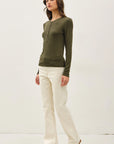 Harris Ribbed Longsleeve Henley