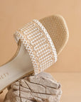 Willa Natural Jute Mule Slide