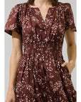 Gabby Floral Poplin Maxi Dress