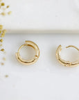 Caroline Chubby Huggie Earrings