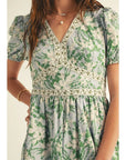 Betty Floral Printed Midi Dress