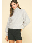 Treda Turtle Neck Knit Sweater