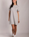 Luxe Short Sleeve Dress