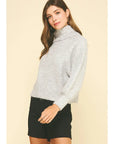 Treda Turtle Neck Knit Sweater