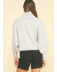Treda Turtle Neck Knit Sweater