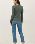 Miley Stitched Thermal Top
