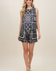 Bobbi Bandana Patchwork Top