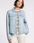 Hattie Light-Wash Denim Jacket