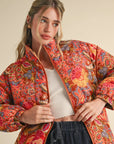 Aria Puff Bomber Jacket