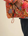 Aria Puff Bomber Jacket