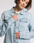 Hattie Light-Wash Denim Jacket