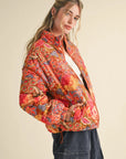 Aria Puff Bomber Jacket