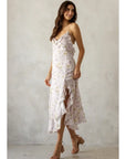 Flora Ruffle Slip Dress