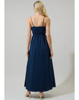Jana Pleated Maxi Dress