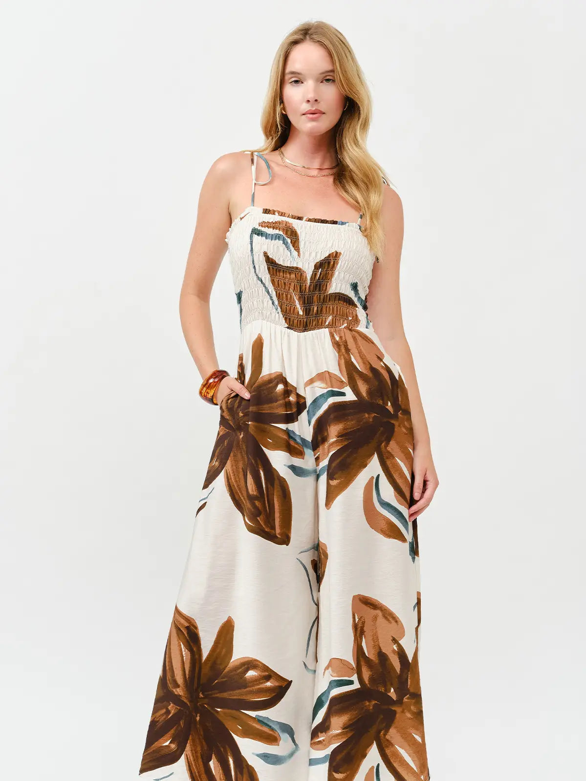 Paula Wide Leg Jumpsuit