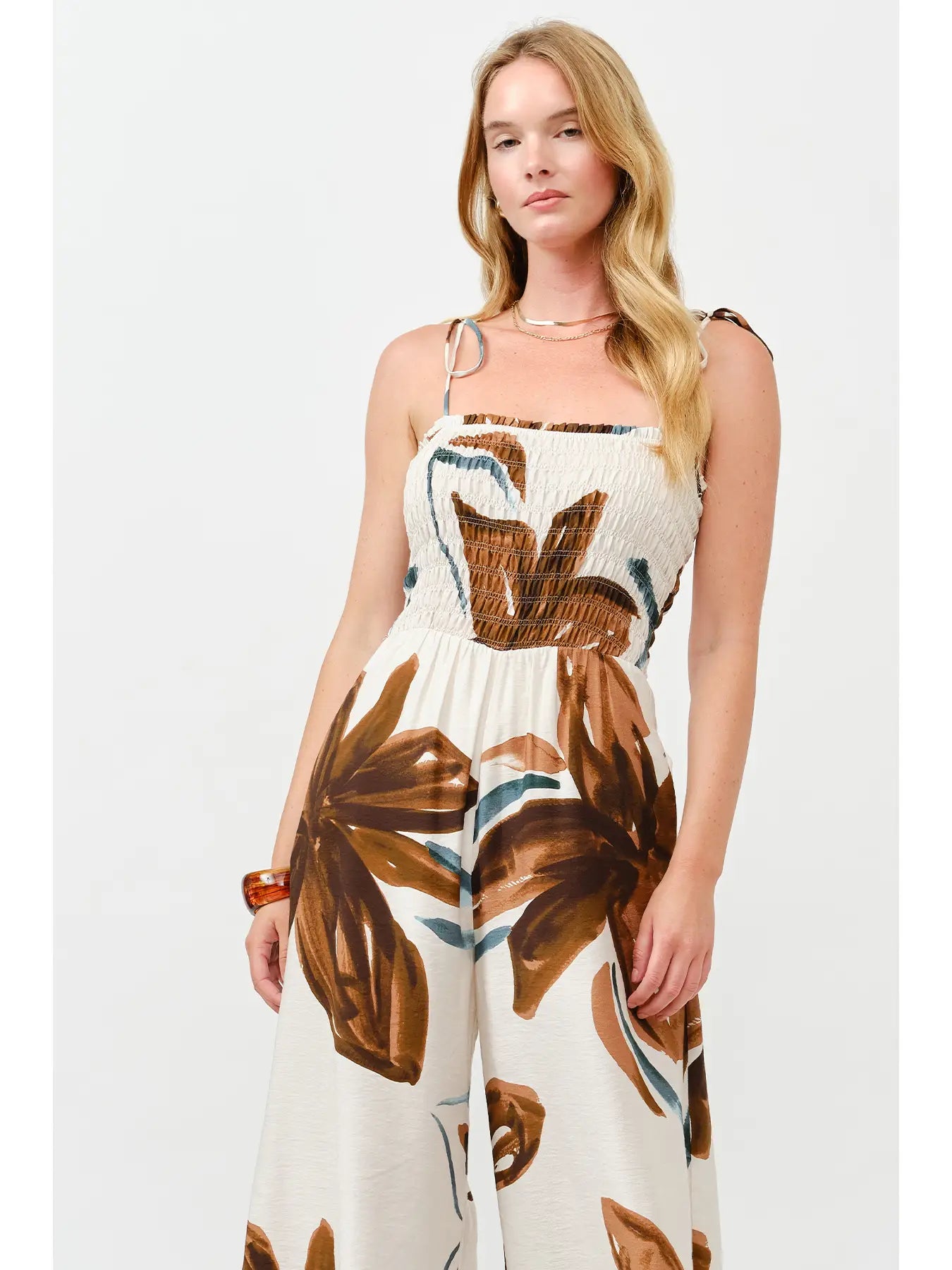 Paula Wide Leg Jumpsuit