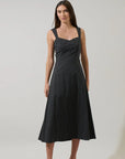 June Polka Dot Midi Dress