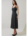 June Polka Dot Midi Dress