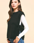 Kaia Side Tied Sweater Vest