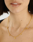 Boheme Waterproof Gold Charm Necklace - Katie Loxton