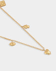 Boheme Waterproof Gold Charm Necklace - Katie Loxton