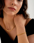 Grecian Waterproof Gold Link Bracelet - Katie Loxton