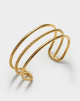 Laia Waterproof Gold Bangle - Katie Loxton
