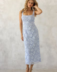 Fifi Floral Lace Midi Dress
