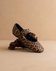 Sarah Leopard Ballet Flat