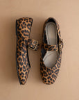 Sarah Leopard Ballet Flat