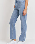 Light Wash Full Length Denim
