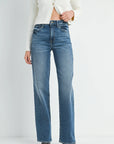 Lena Long Length Straight Denim