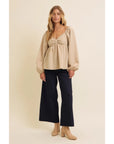 Lori Babydoll Blouse - Final Sale