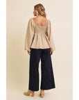 Lori Babydoll Blouse - Final Sale