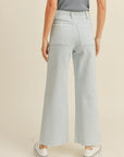 Wide Leg Denim Pants