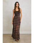 Pixi Polka Dot Maxi Skirt