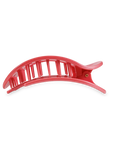 Round Flat Hair Clip | Medium | Calming Coral