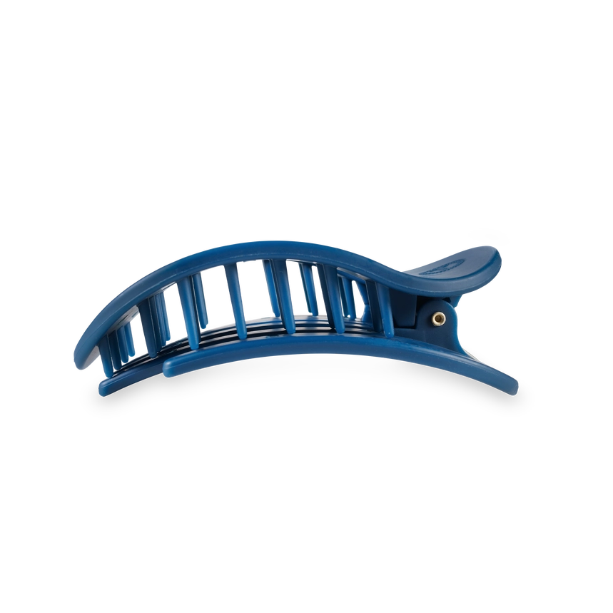 Medium Round Flat Hair Clip Midnight Rain