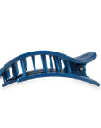 Large Round Flat Hair Clip Midnight Rain