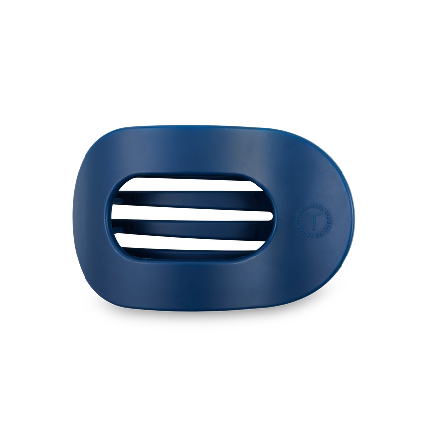 Medium Round Flat Hair Clip Midnight Rain