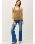 Maribel Textured Knit Tank